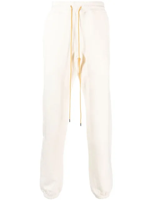 RHUDE pants con cordones en la pretina