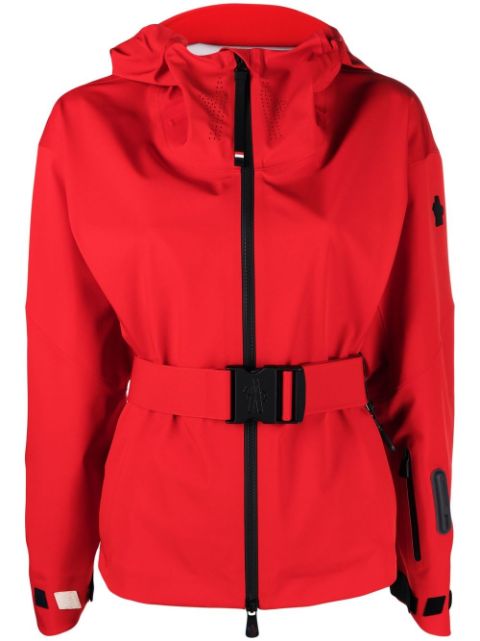 Moncler Grenoble belted hooded jacket