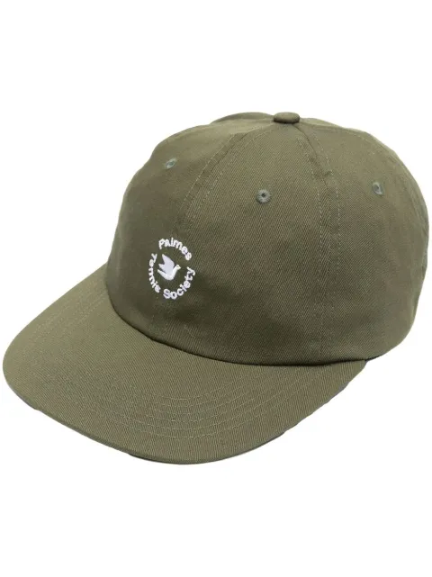 Palmes logo print cap