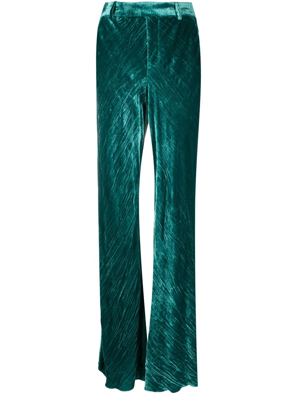 

ETRO pantalones con tiro alto - Azul