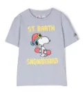 MC2 Saint Barth Kids Cameron Snoopy Snowboard T-shirt - Grey