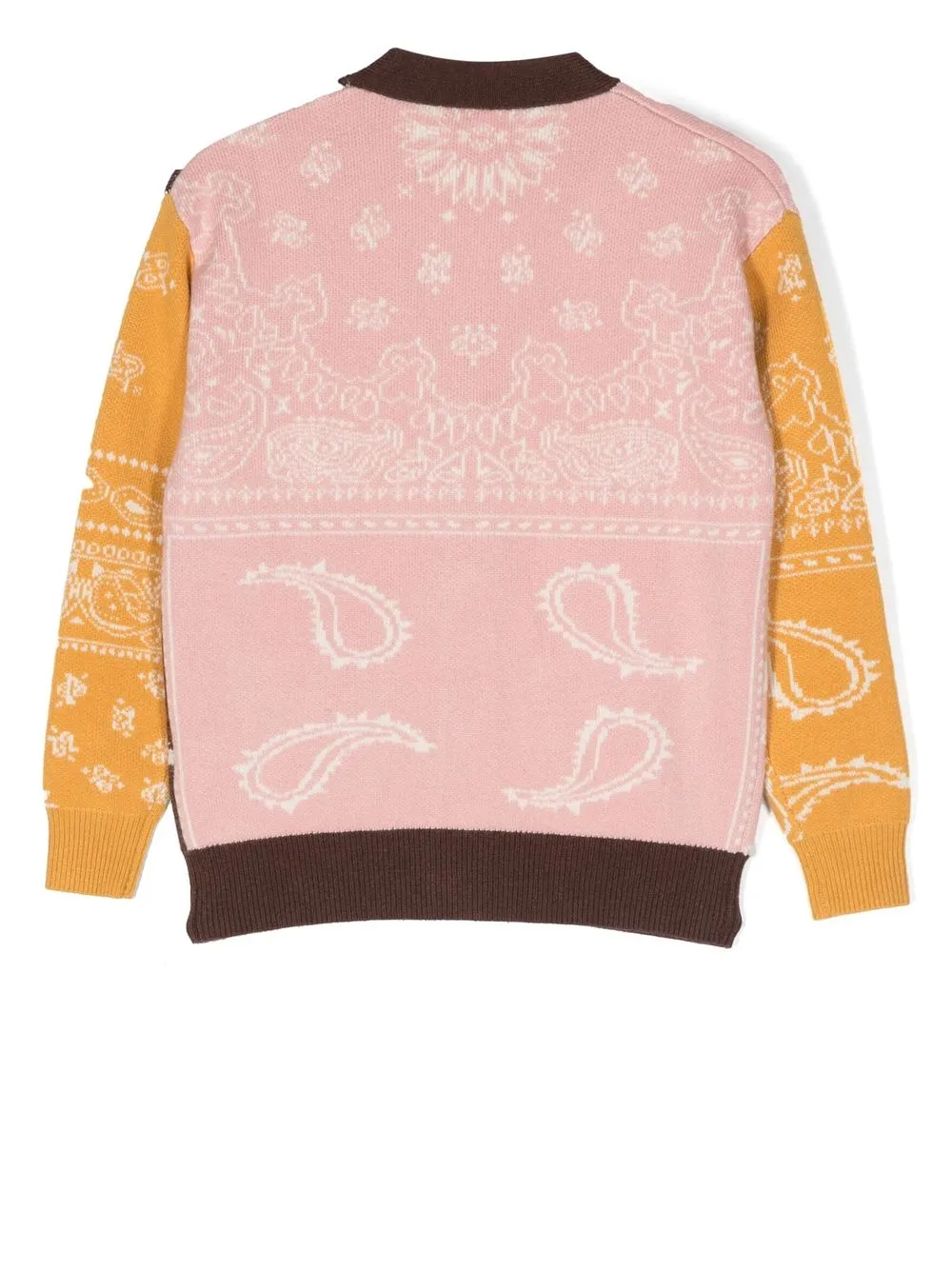 MC2 Saint Barth Kids Gebreid vest - Bruin