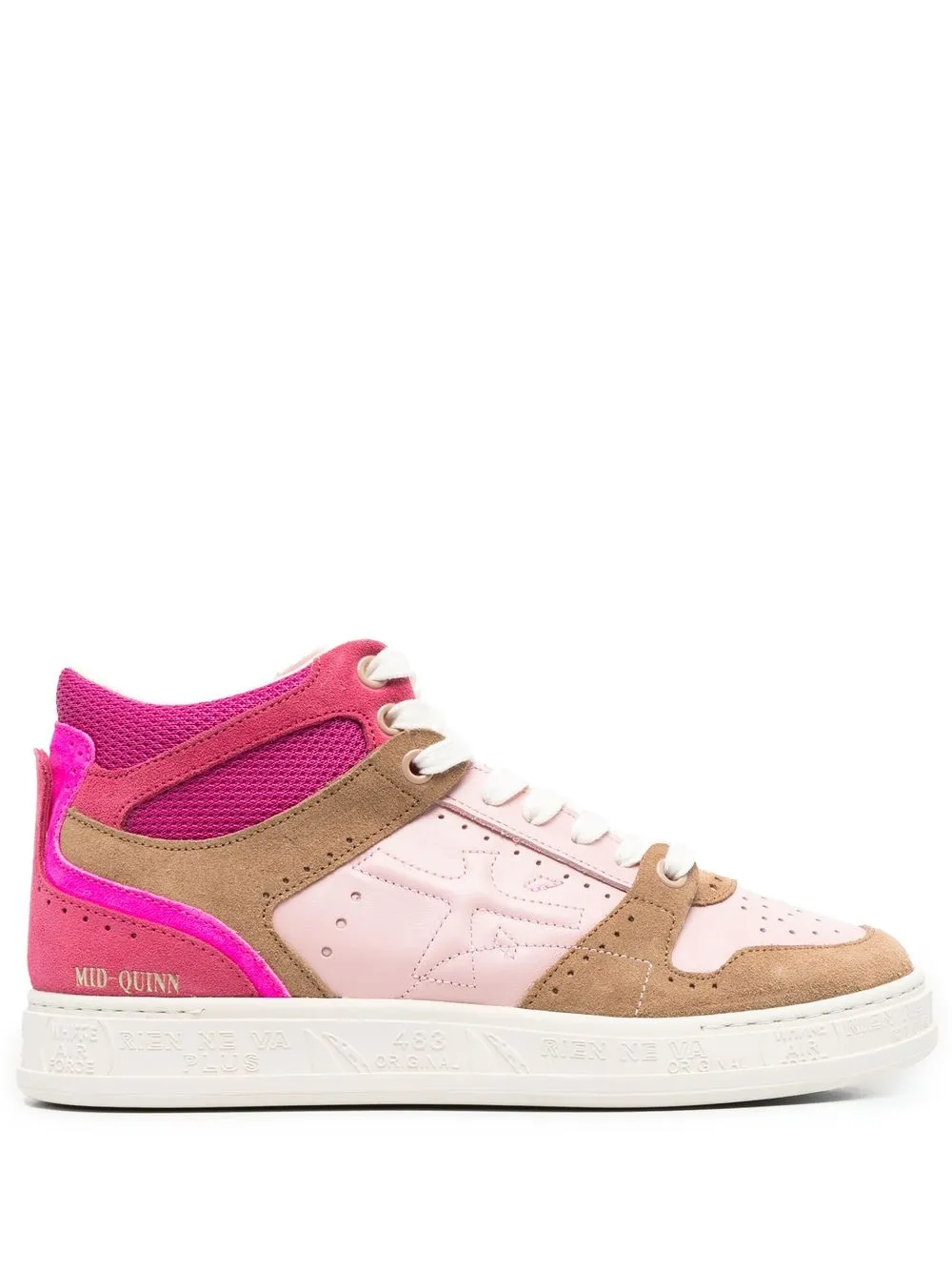 

Premiata tenis altos Midquinnd - Rosado