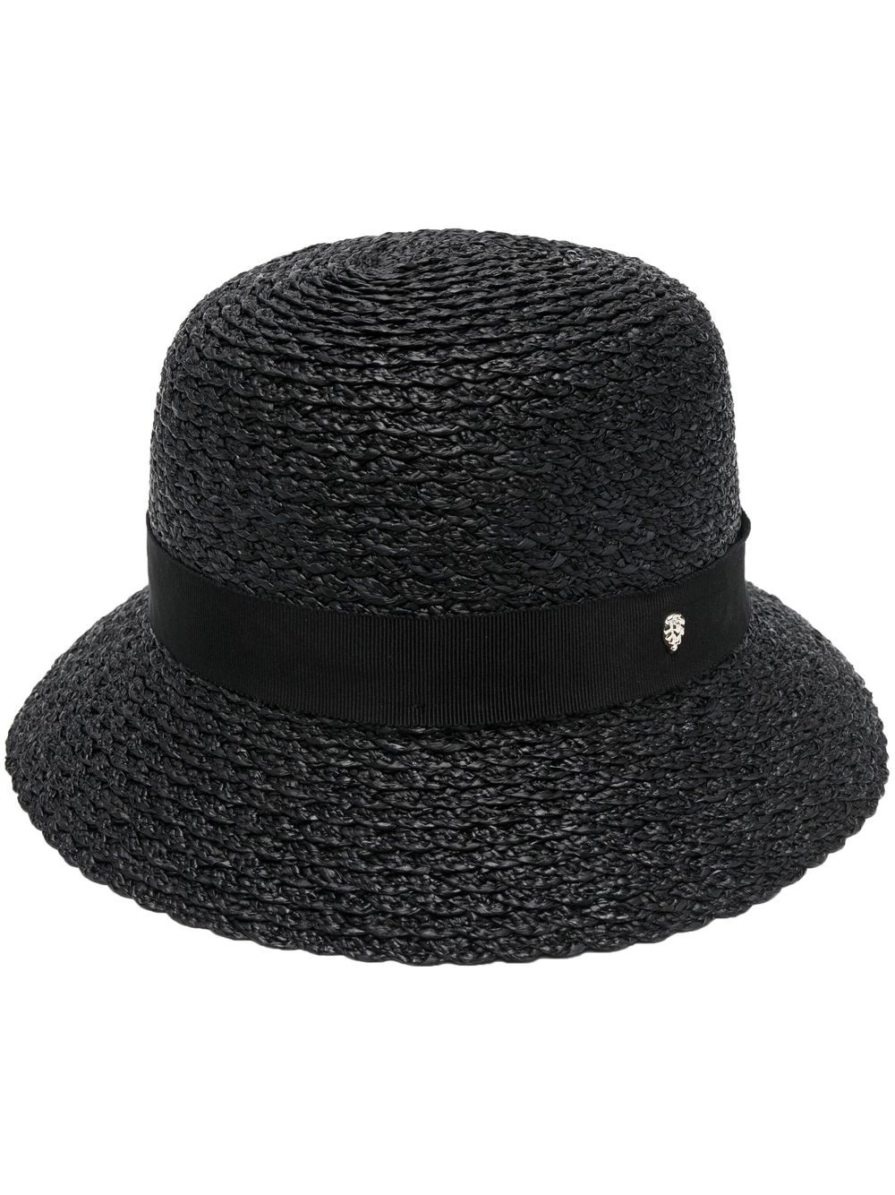 

Helen Kaminski sombrero con ribete de grosgrain - Negro