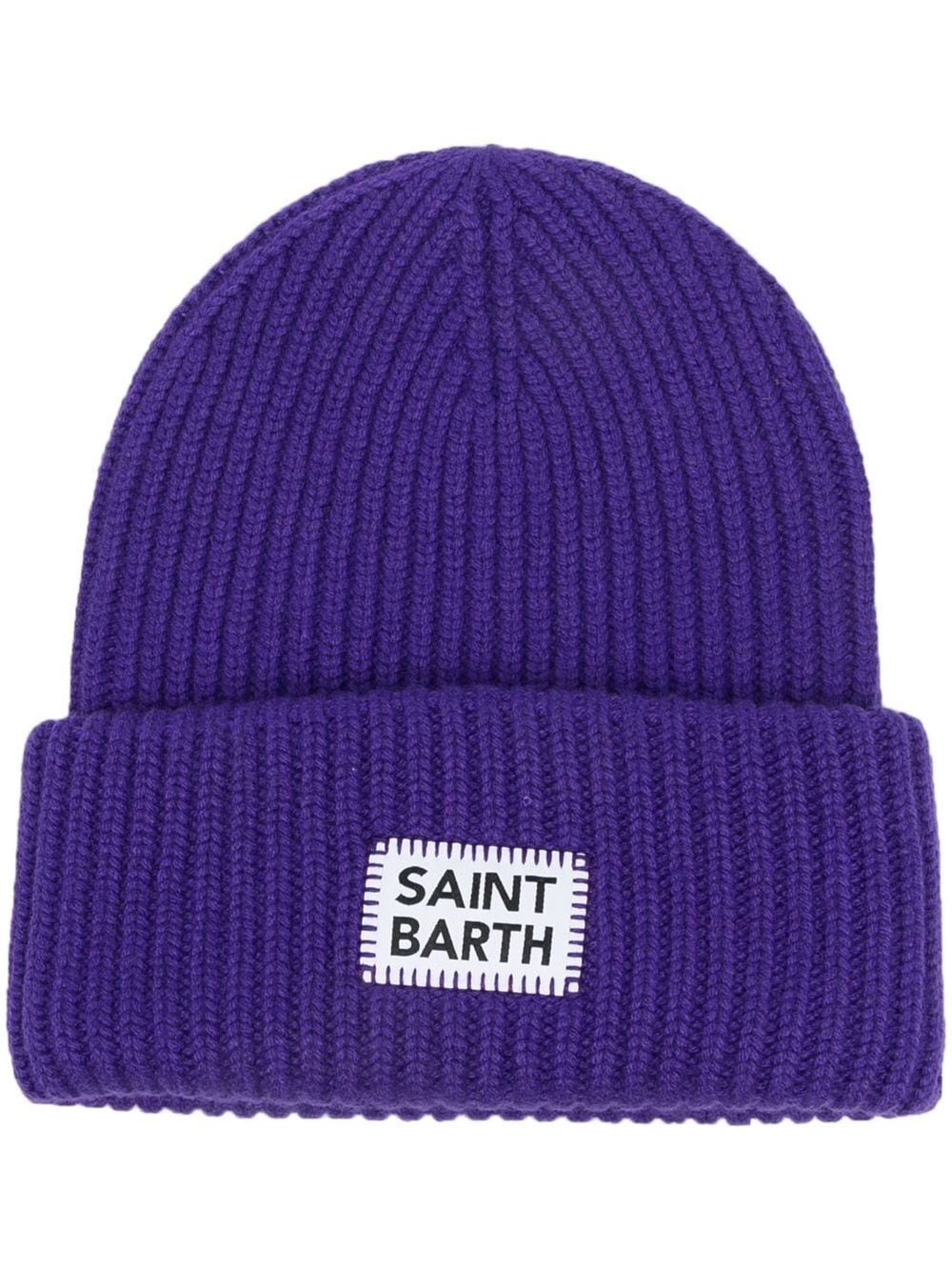 MC2 SAINT BARTH 标贴罗纹针织套头帽