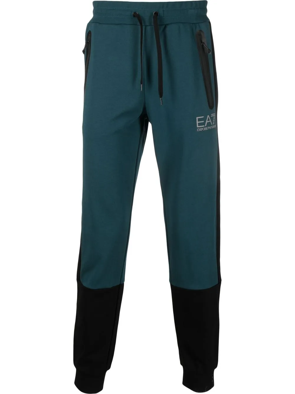 

Ea7 Emporio Armani pants con logo estampado - Verde