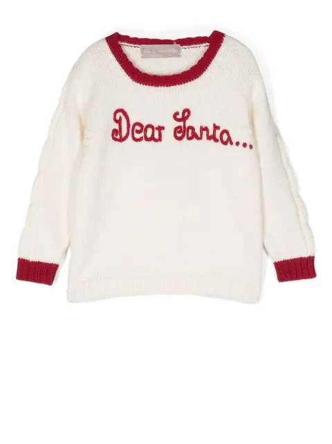 La Stupenderia graphic-print jumper