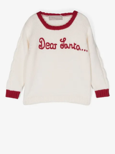 La Stupenderia graphic-print jumper