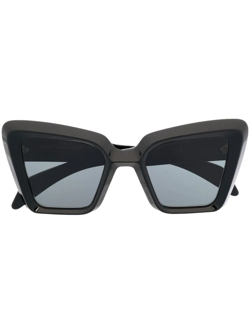 

Jacques Marie Mage lentes de sol con armazón cat eye oversize - Negro