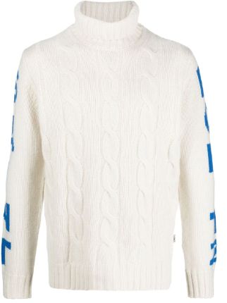 Moritz Cable Knit Jumper BLUE