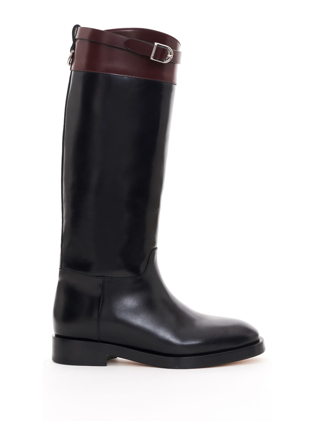 Durazzi Milano Riding leather boot black | MODES