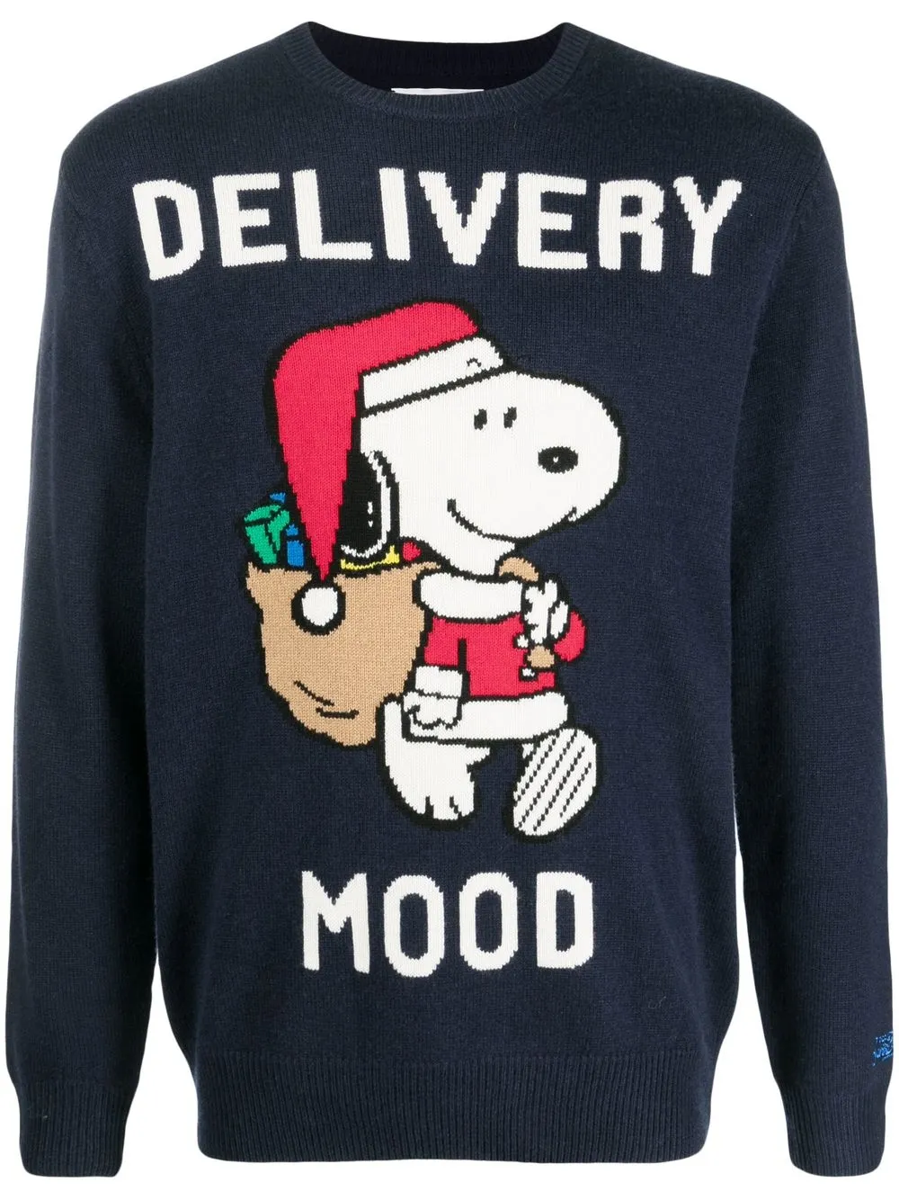 

MC2 Saint Barth suéter tejido en intarsia Delivery Mood de MC2 SAINT BARTH x Peanuts - Azul