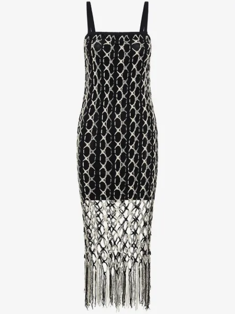 Dion Lee robe mi-longue à design superposé