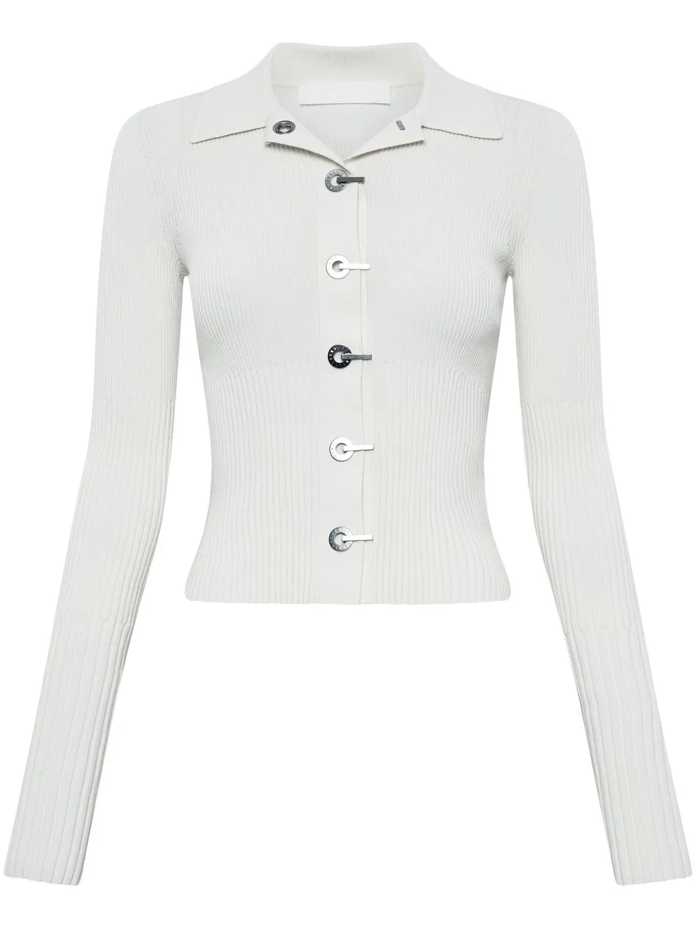

Dion Lee gradient ribbed-knit cardigan - White
