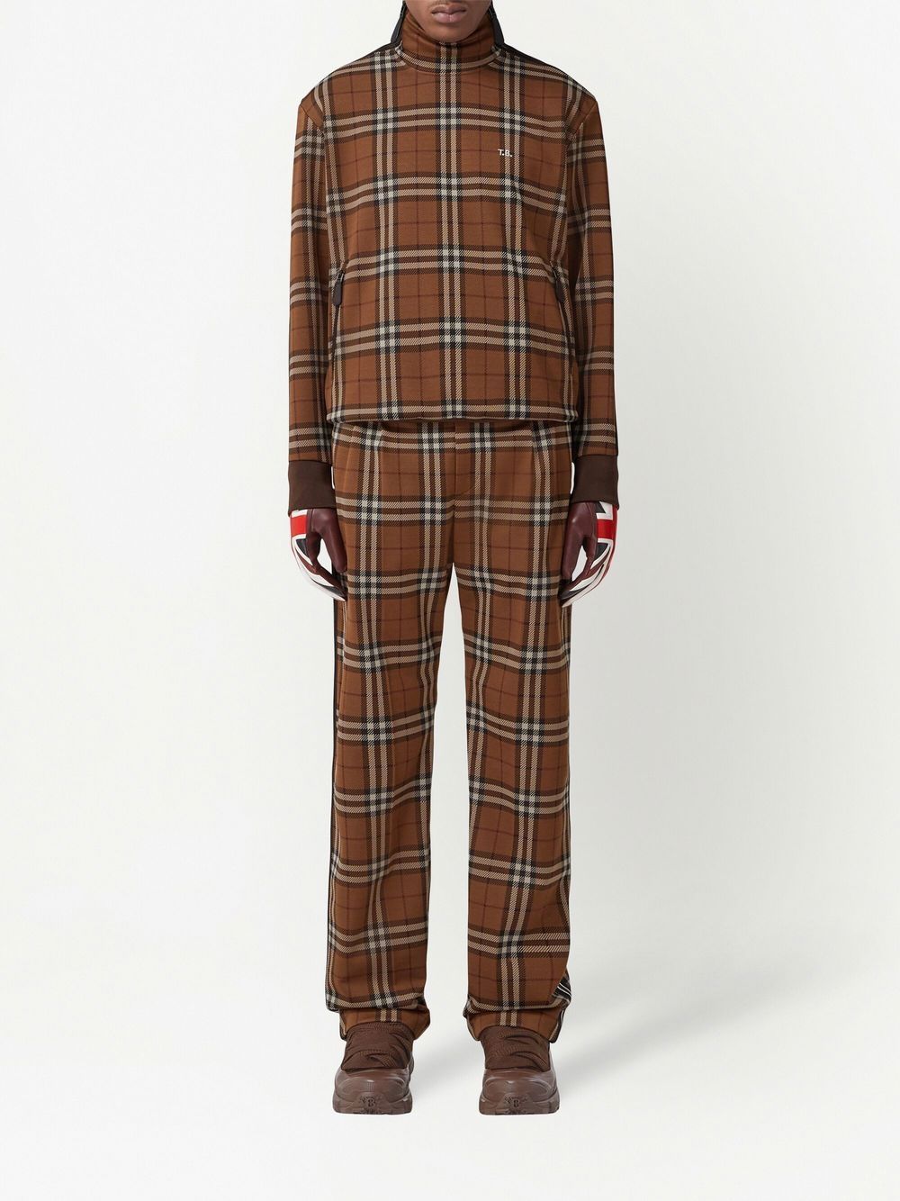 Burberry Mouwloze trui - Bruin