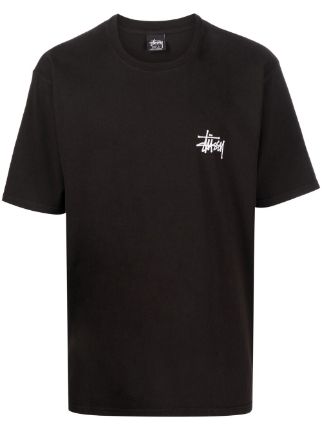 Stüssy logo-print T-shirt - Farfetch