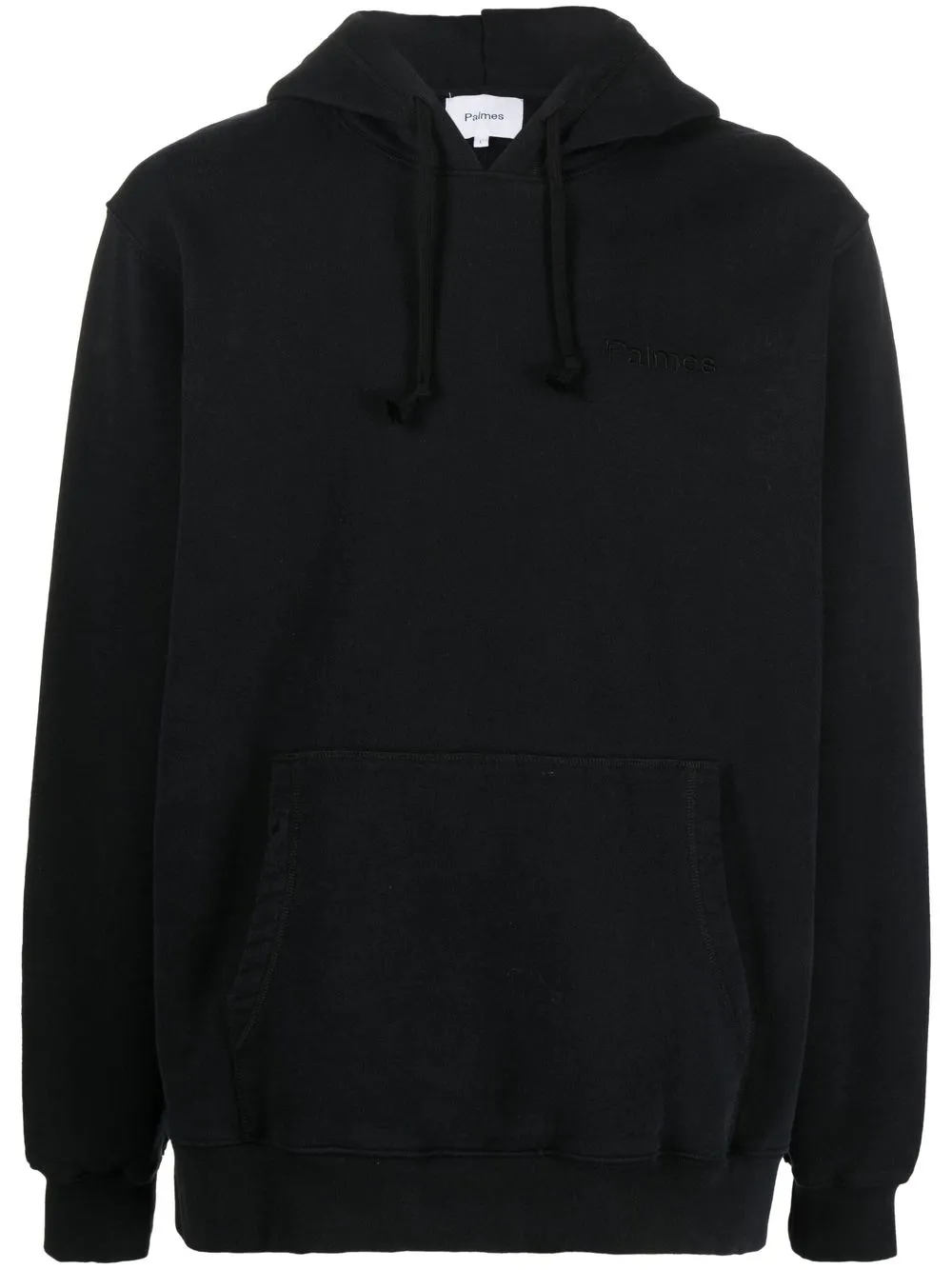 

Palmes hoodie con logo bordado - Negro