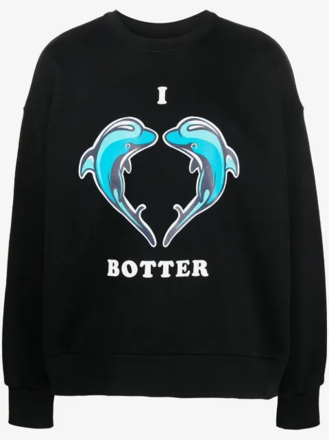 Botter graphic-print crew neck sweatshirt