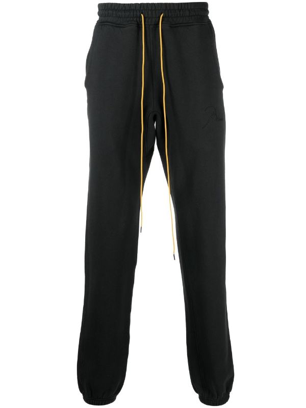 RHUDE Cotton Drawstring Track Pants - Farfetch