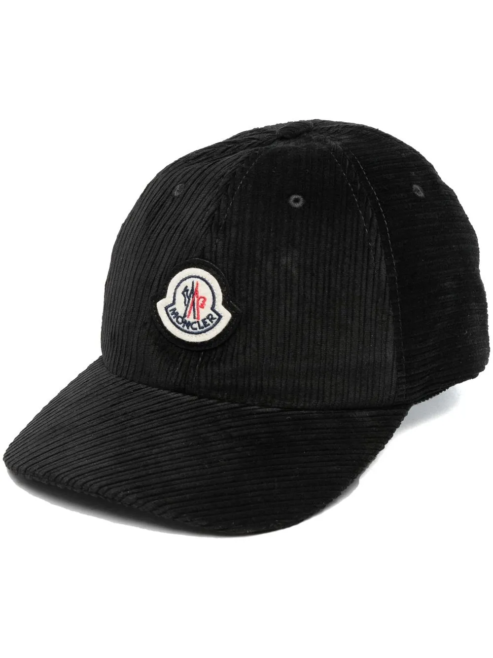 

Moncler logo-patch baseball cap - Black