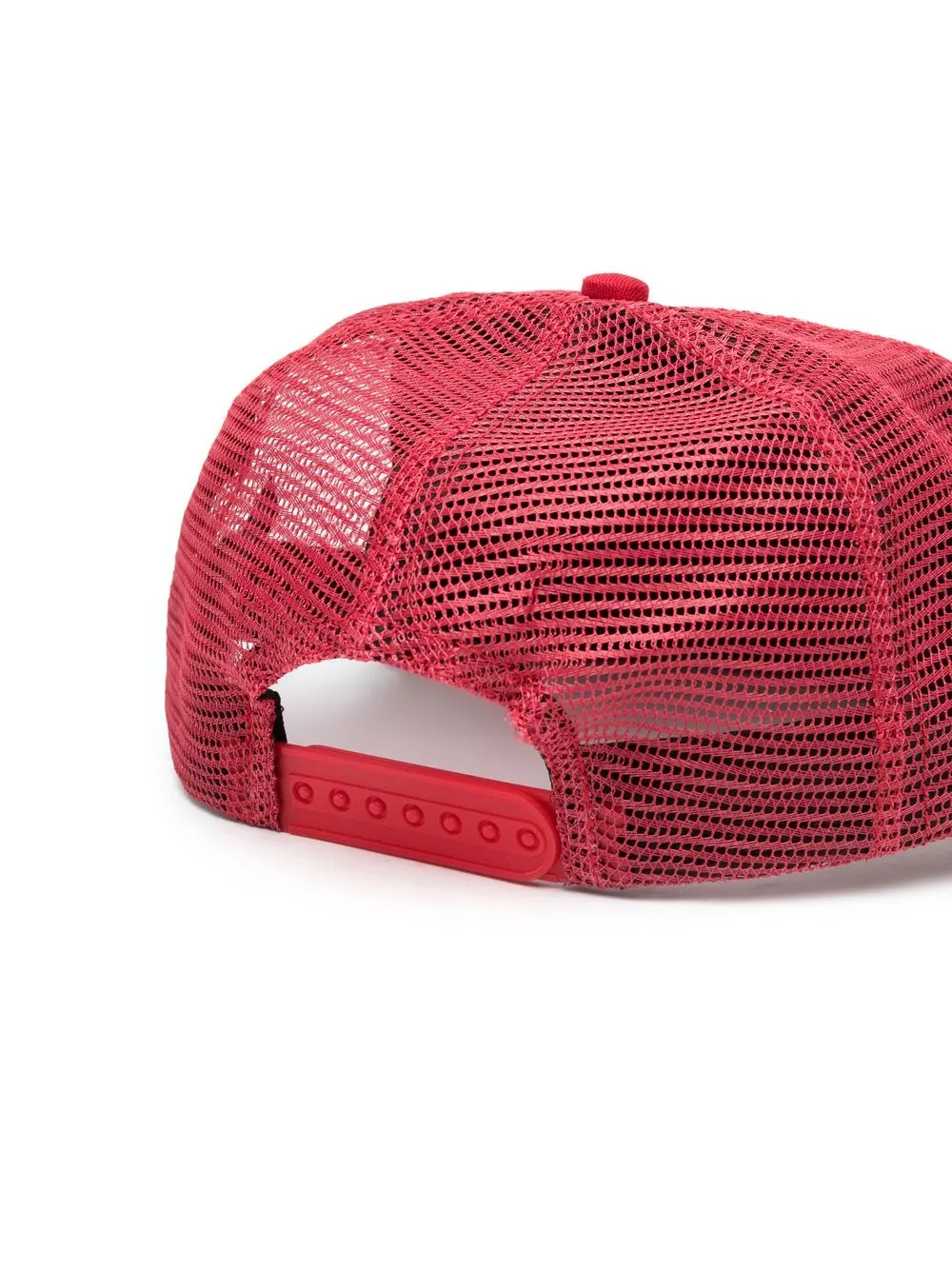 RHUDE Honkbalpet met geborduurd logo - Wit