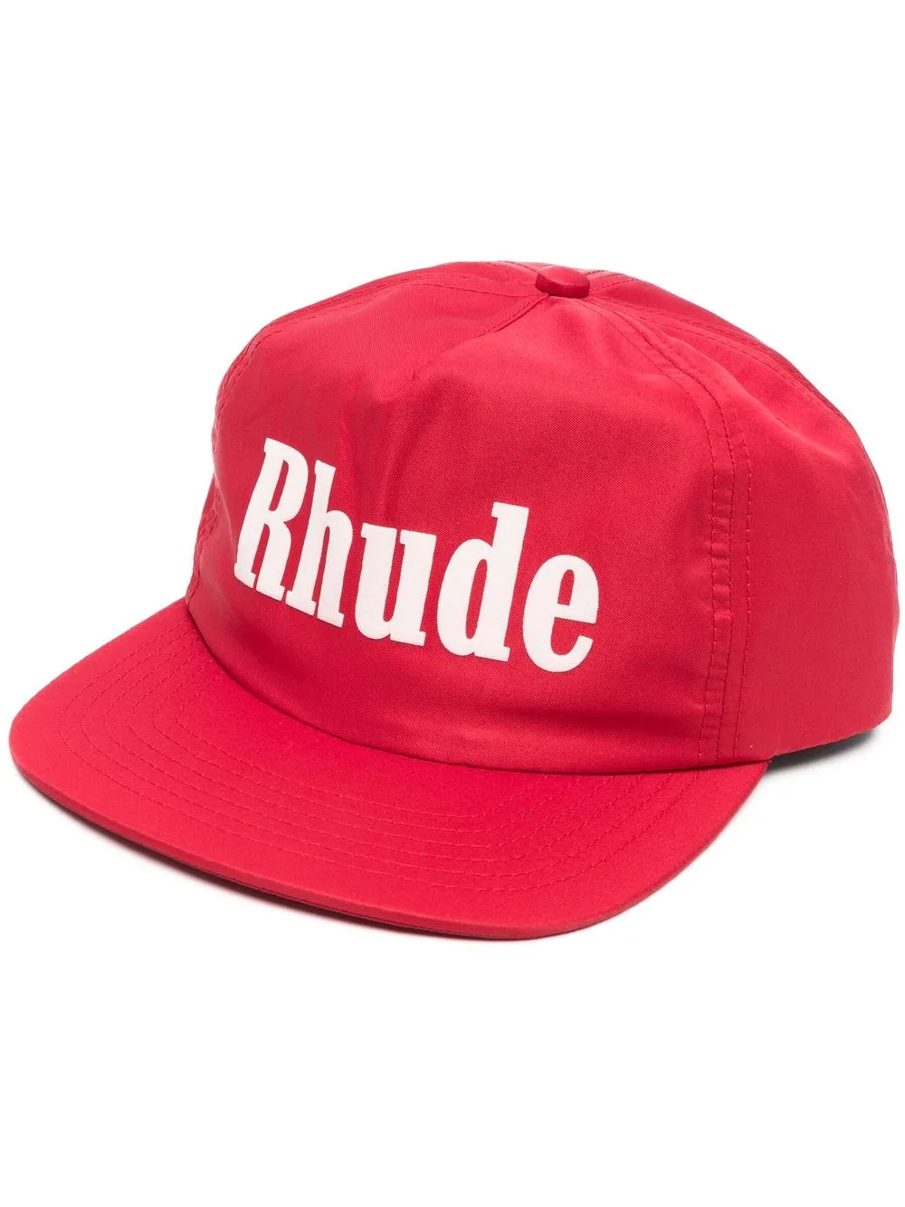 

Rhude logo-print baseball cap - Red