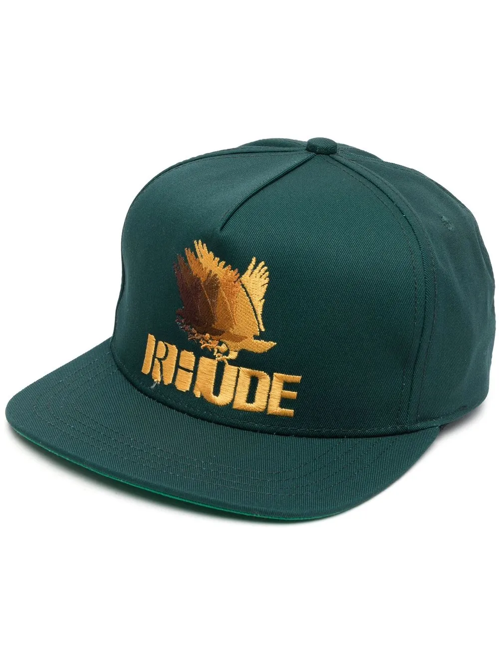 

Rhude gorra con logo bordado - Verde