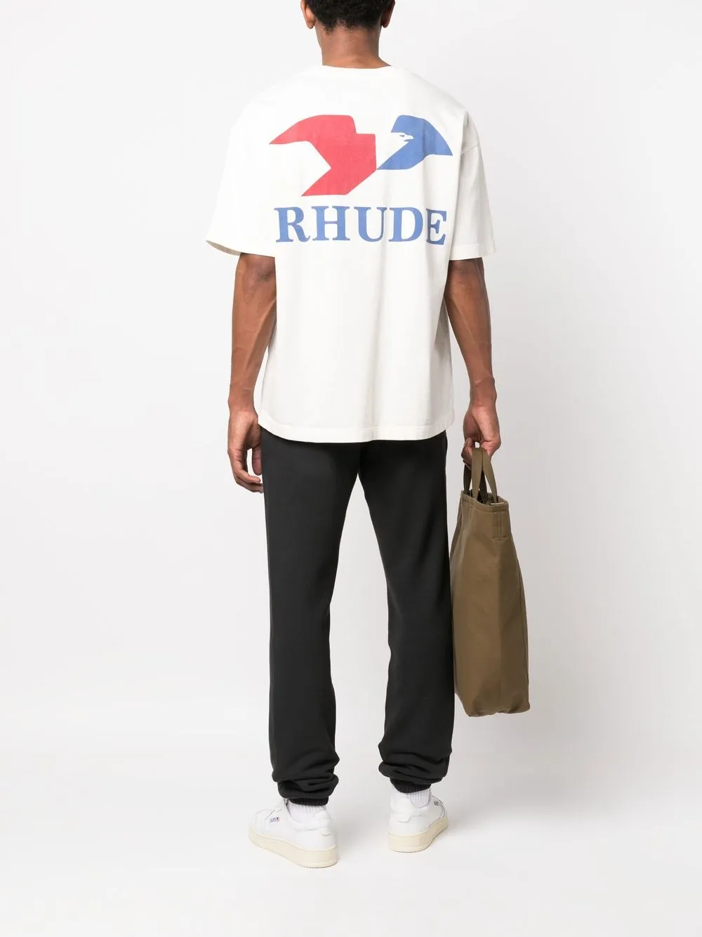 Image 2 of Rhude logo-print T-shirt