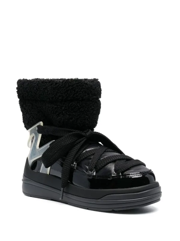 ブーツその他 MONCLER BOOTS (K209B4G00190M4522 999) Moncler lace-up Snow Boots | Black | FARFETCH