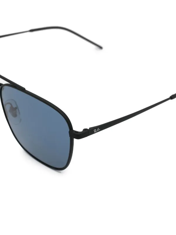 Ray-Ban オーバーサイズフレーム サングラス | ブルー | FARFETCH JP