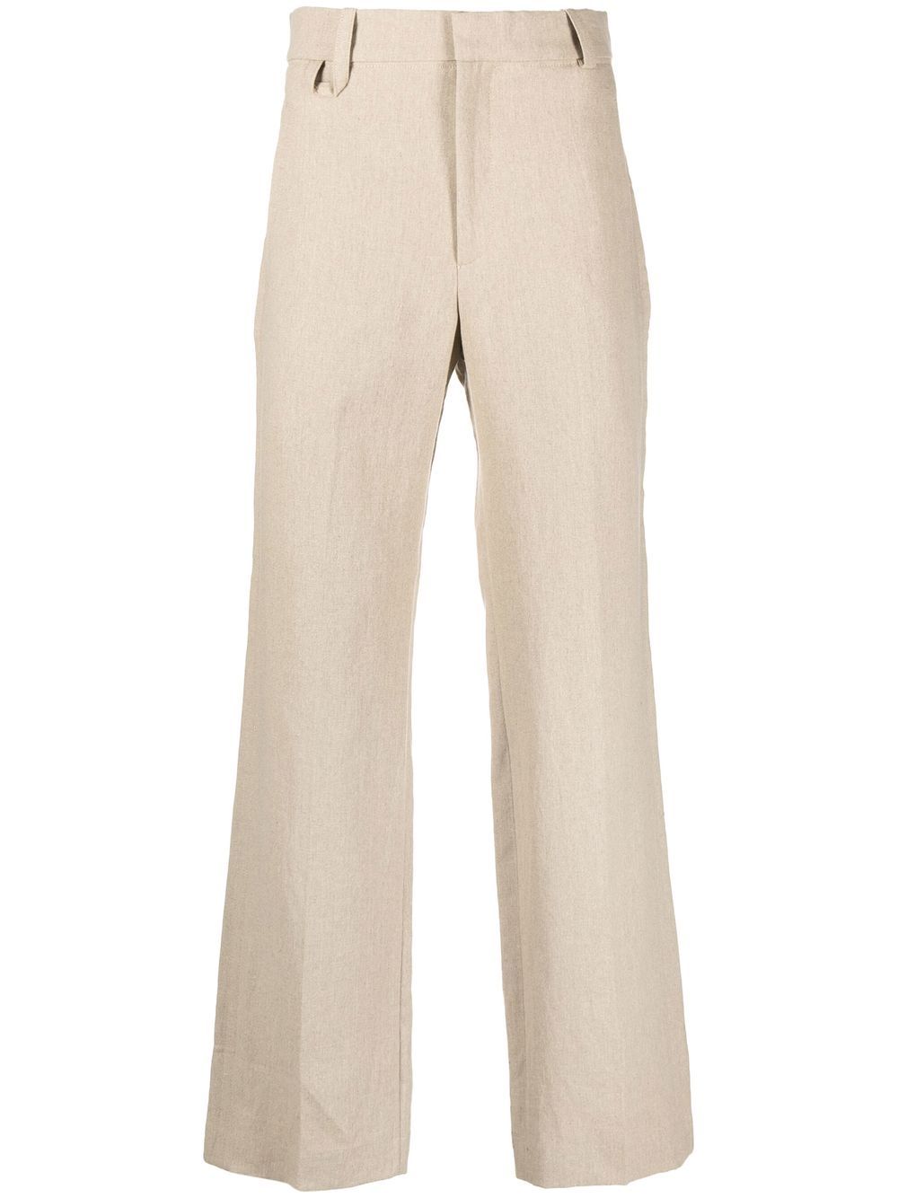 

Jacquemus Le pantalon Linu linen trousers - Neutrals