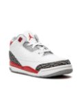 Jordan Kids Air Jordan 3 Retro ""Fire Red"" sneakers - White