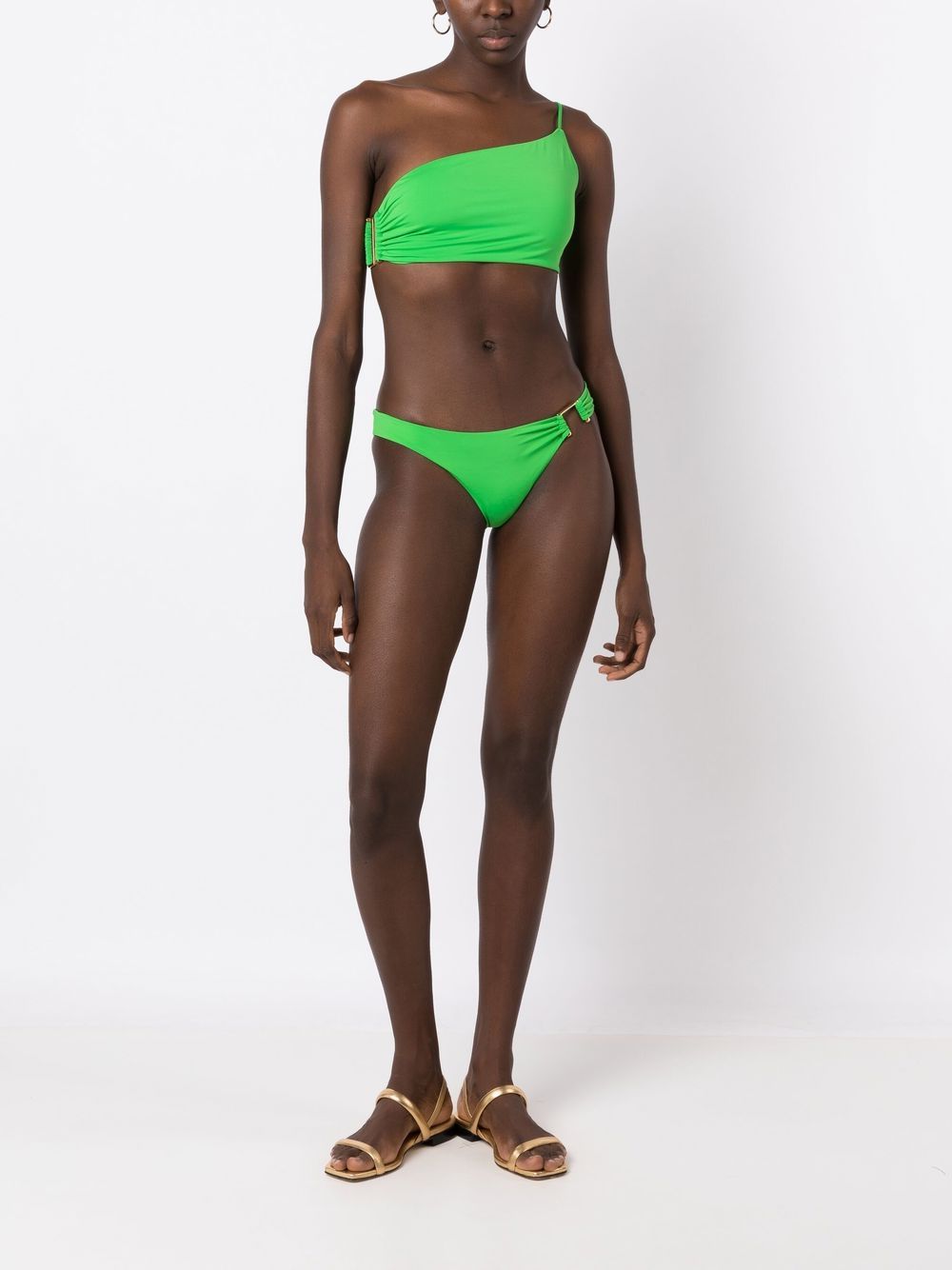 Lenny Niemeyer Asymmetrische bikinitop - Groen