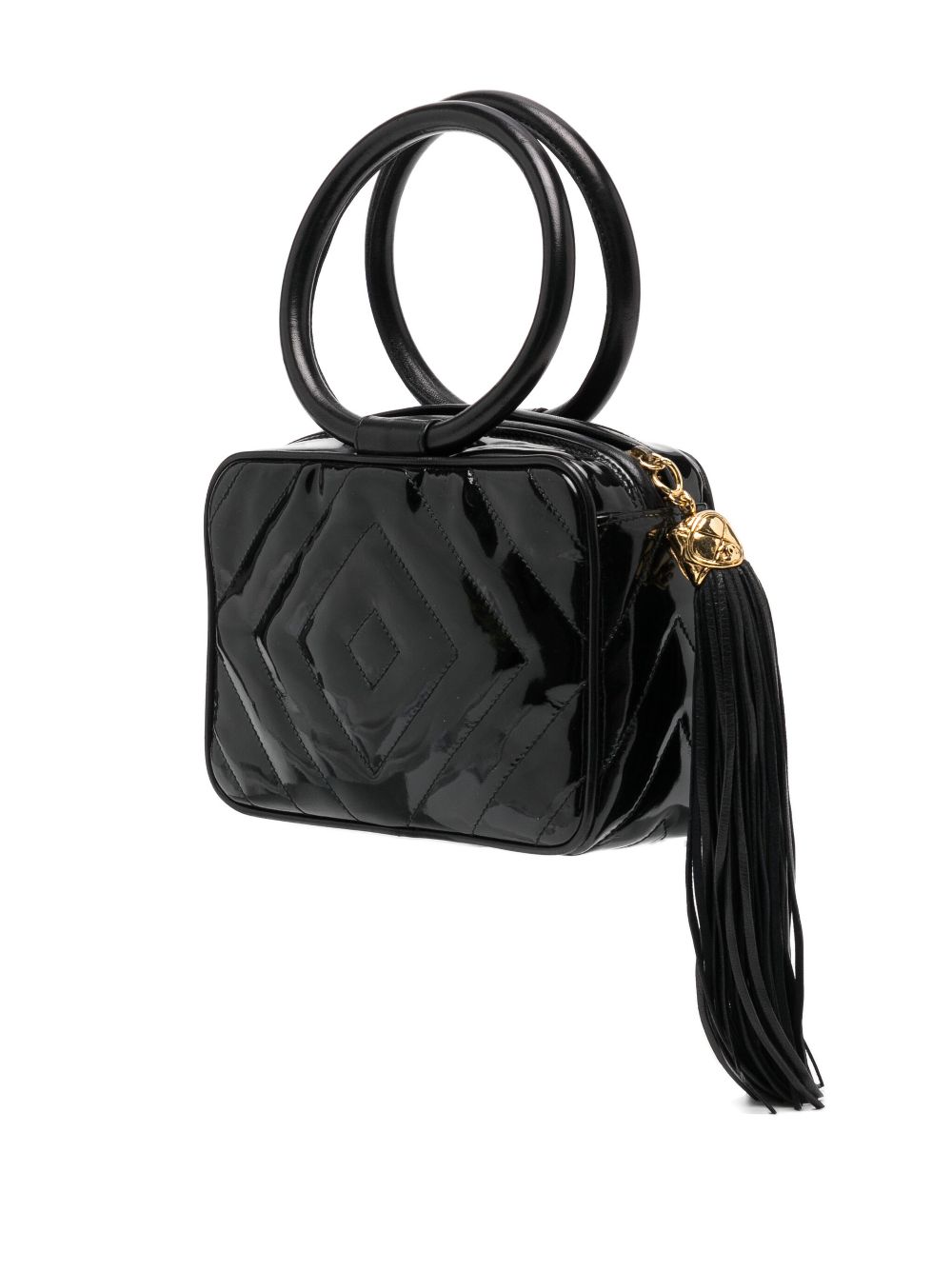 CHANEL 1990 Tassel Chevron tote bag Women