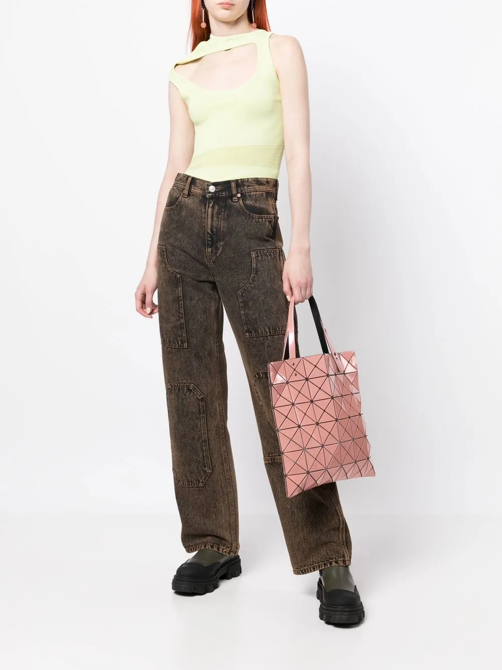 Bao Bao Issey Miyake Lucent shopper - Roze