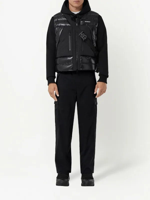 Burberry バーバリー カーゴパンツ | ブラック | FARFETCH JP