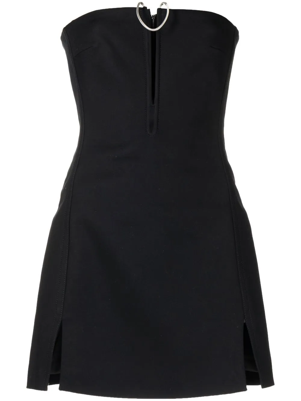 

Dion Lee vestido corto Mobiu - Negro