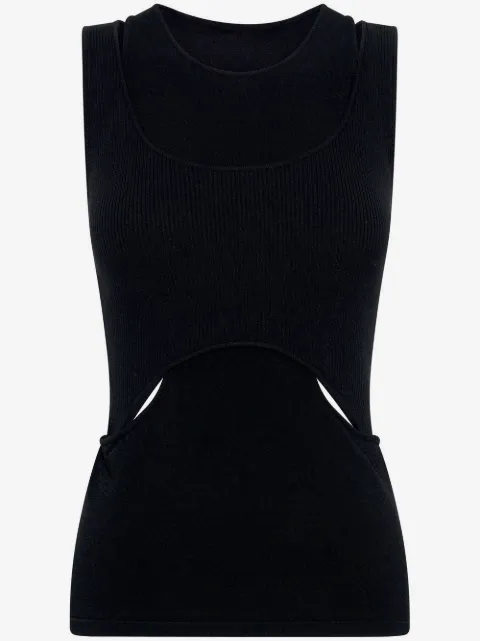 Dion Lee Interlink cut-out tank top