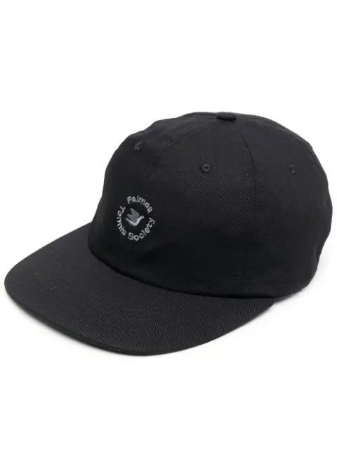 Palmes logo print cap