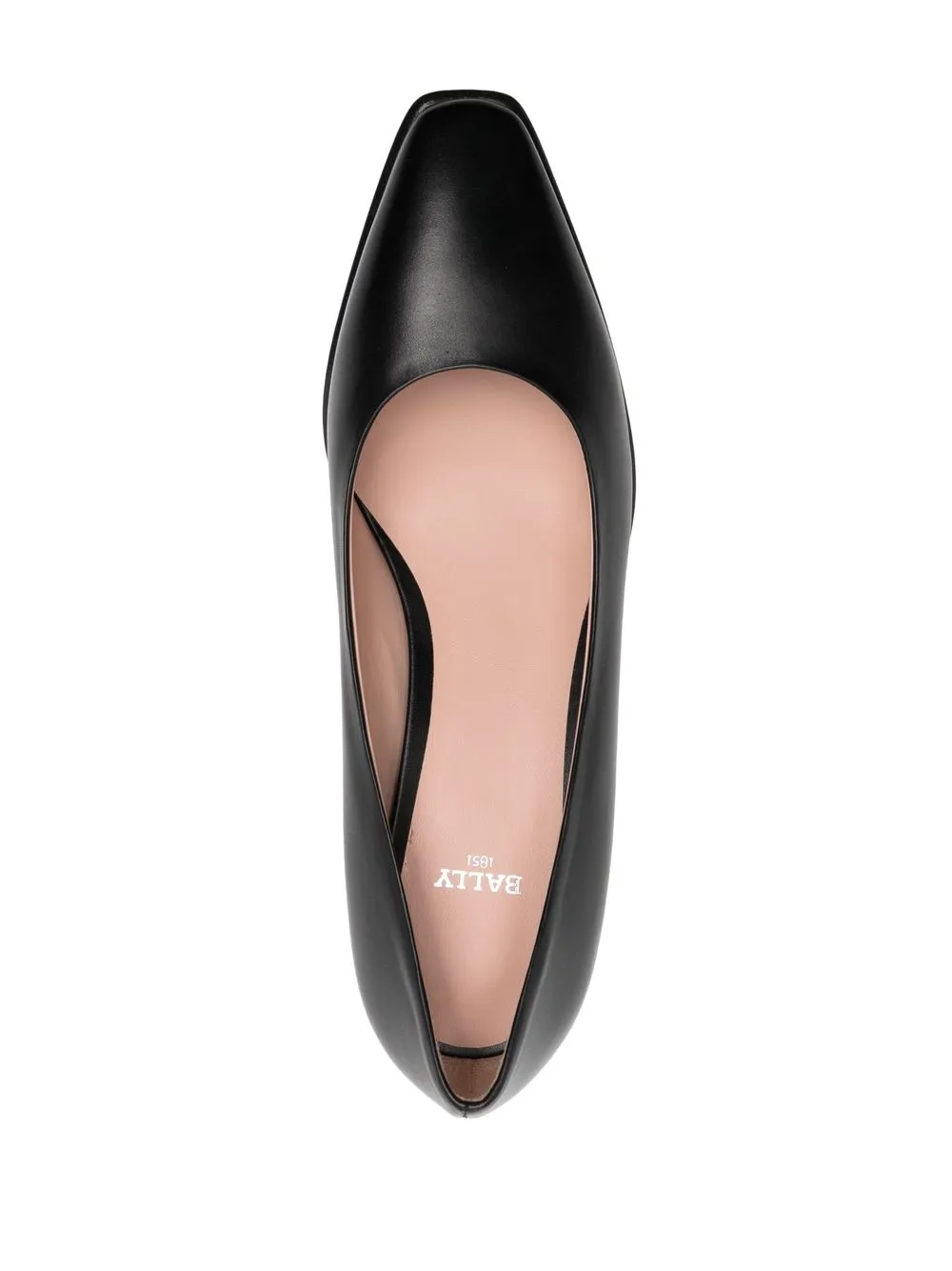 Bally Block Heel 50mm Pumps in Black, view 4