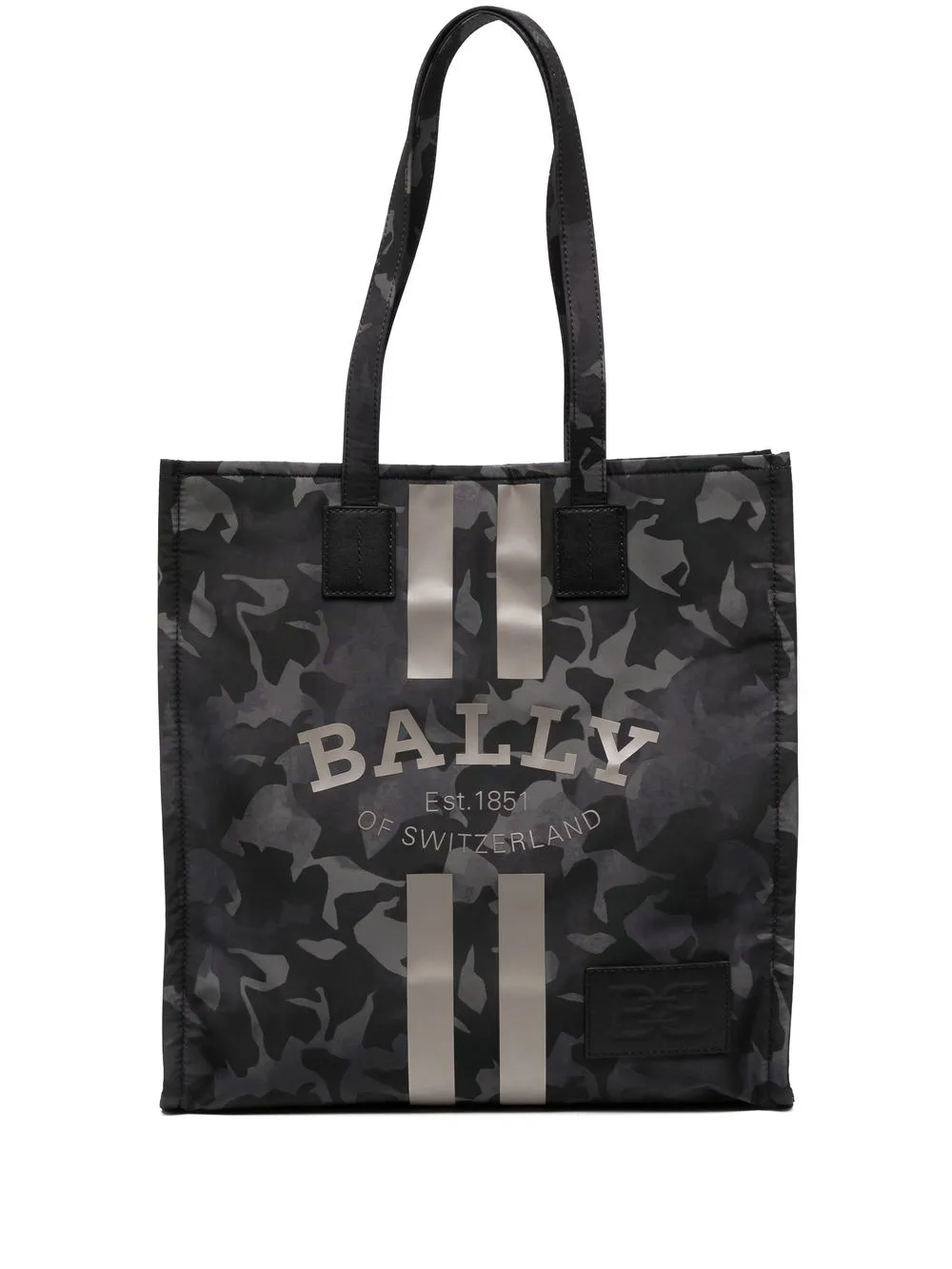 

Bally Crystalia camouflage-print tote bag - Grey