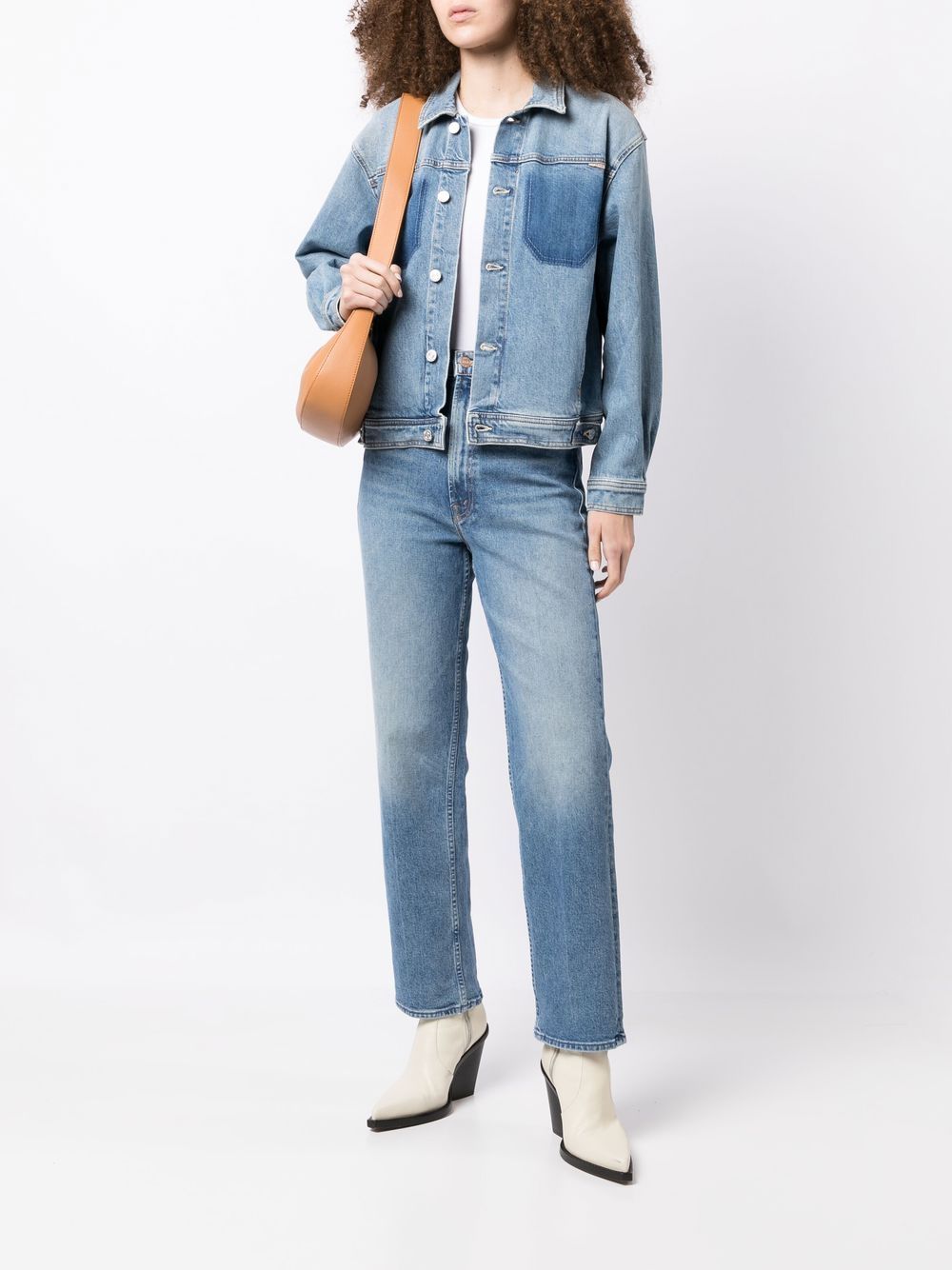 MOTHER Denim jack - Blauw