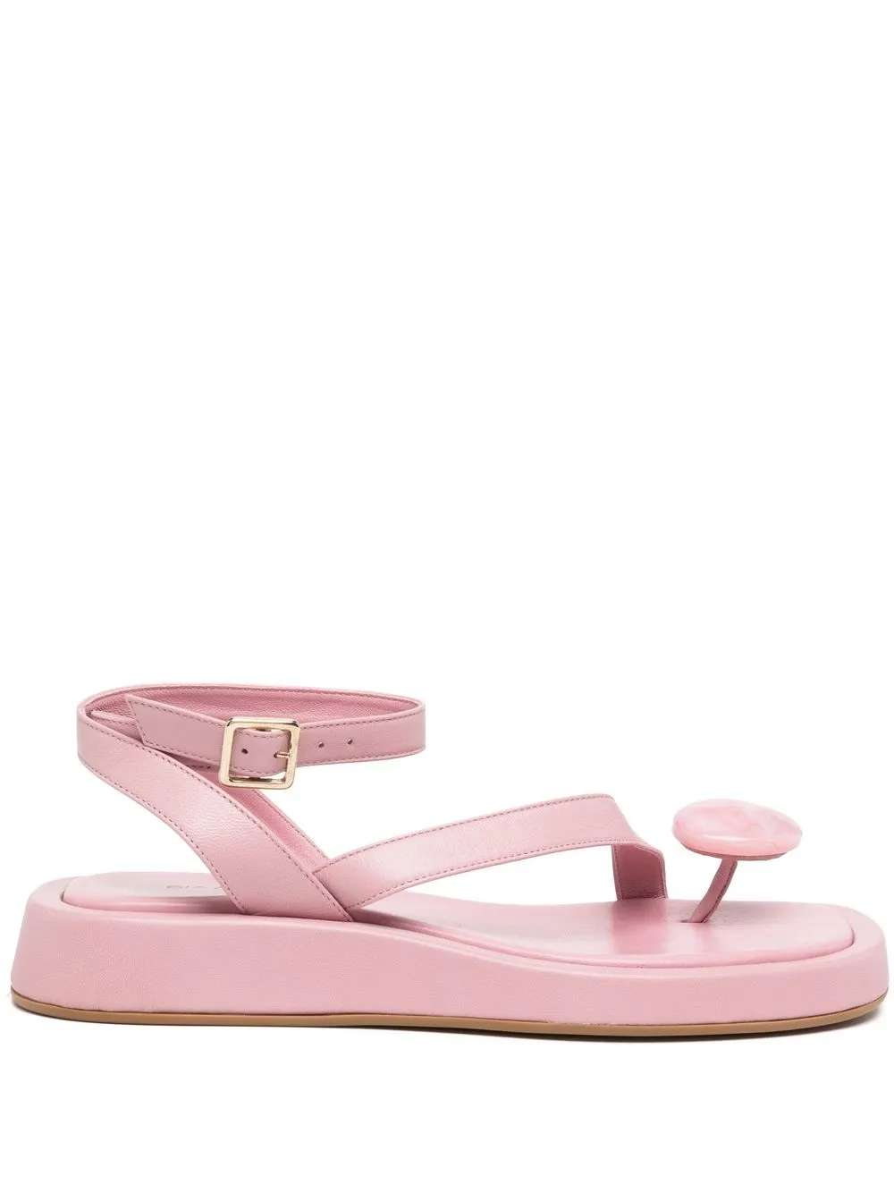 

GIABORGHINI Rosie 18 leather sandals - Pink