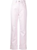 Nanushka turn-up jeans - Pink