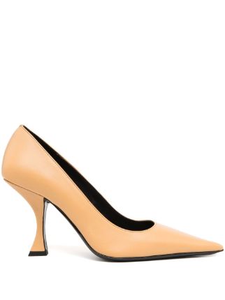 BY FAR Viva 70mm Pointed Pumps Farfetch