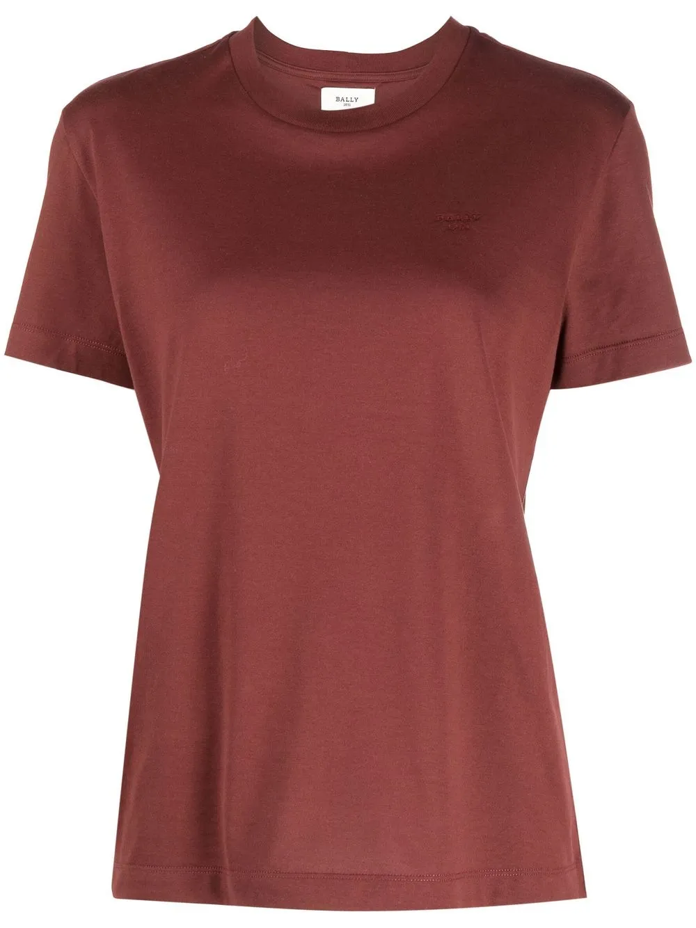 

Bally logo-embroidered short-sleeve T-shirt - Brown