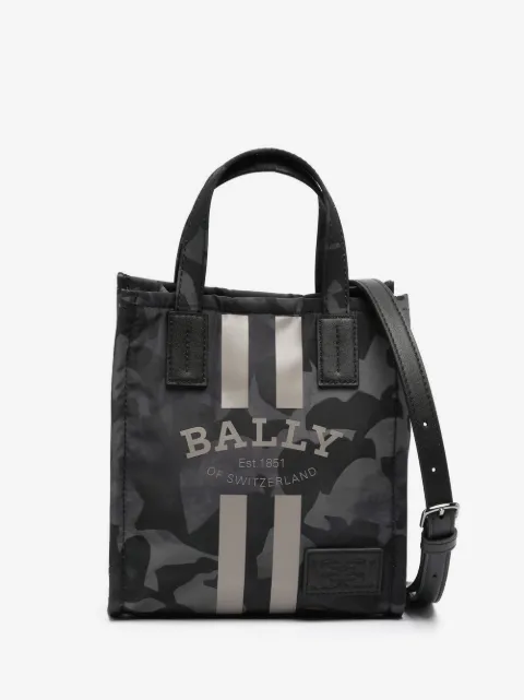 Bally Crystalia camo-print mini tote bag
