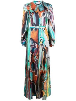 Gabriela Hearst Massey Belted Maxi Dress - Farfetch