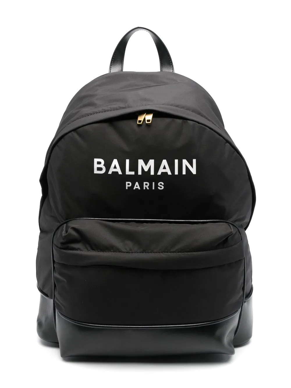 

Balmain Kids logo-print backpack - Black