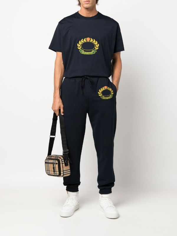 Burberry embroidered-logo Drawstring Track Pants - Farfetch